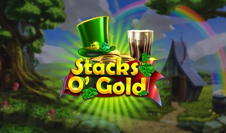 Stack of gold slot machine